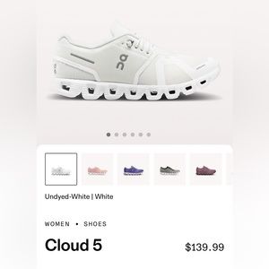 Cloud 5 On Shoes women’s size 11